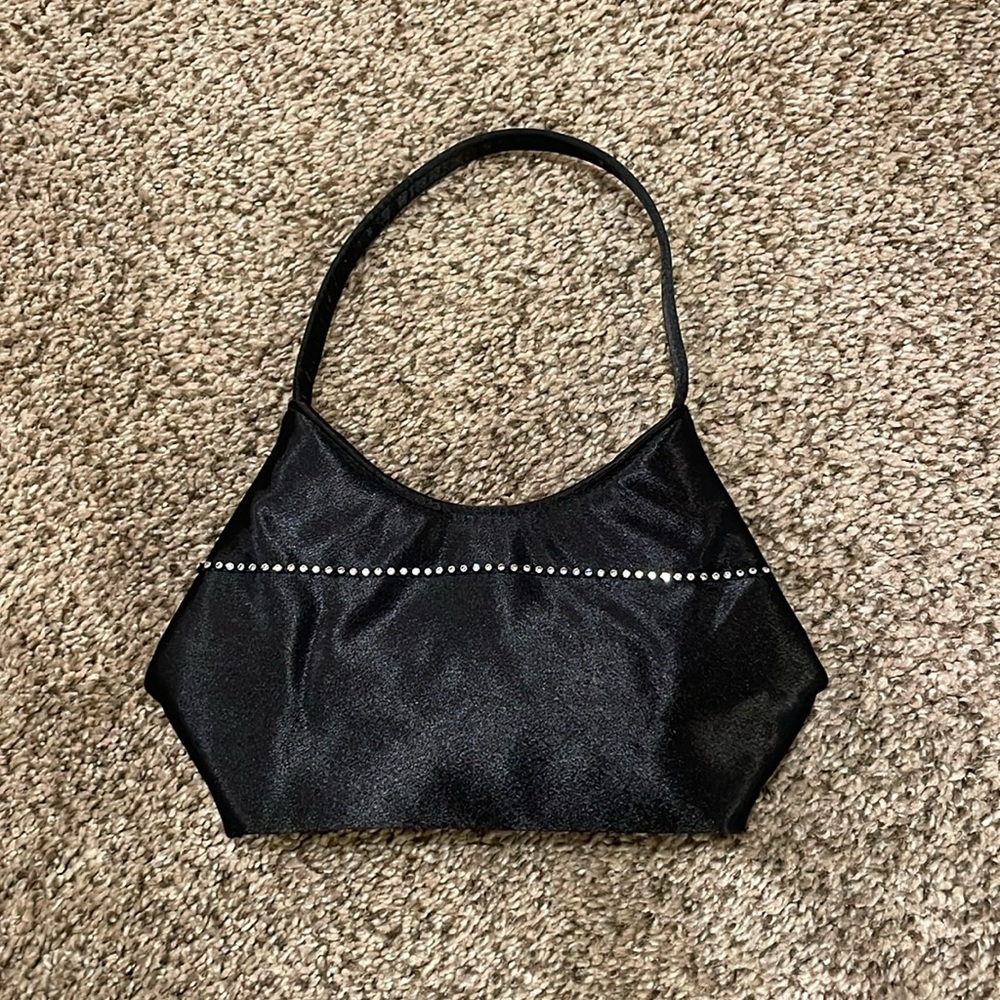 Valerie Stevens small satin crystal bag